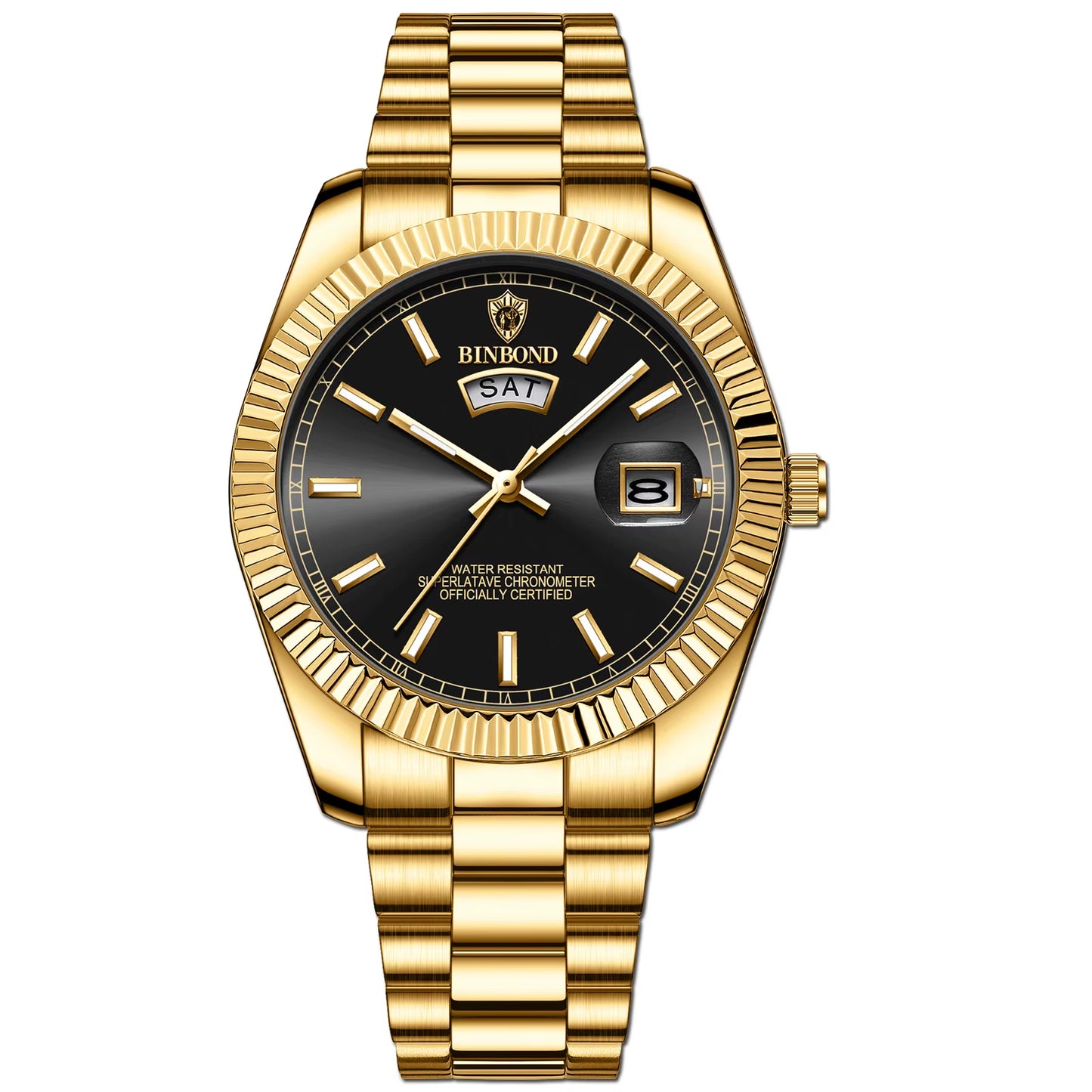 B7012 Fashion Business Mens Quartz Watches 30M Waterproof Luminous Classic Luxury Casual Mens Watches Relogio Masculino