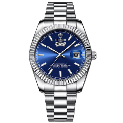 B7012 Fashion Business Mens Quartz Watches 30M Waterproof Luminous Classic Luxury Casual Mens Watches Relogio Masculino